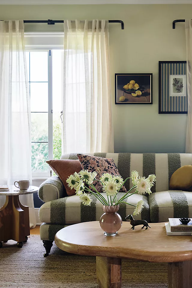 Cecilia Willoughby Bouclé Two-Cushion Sofa