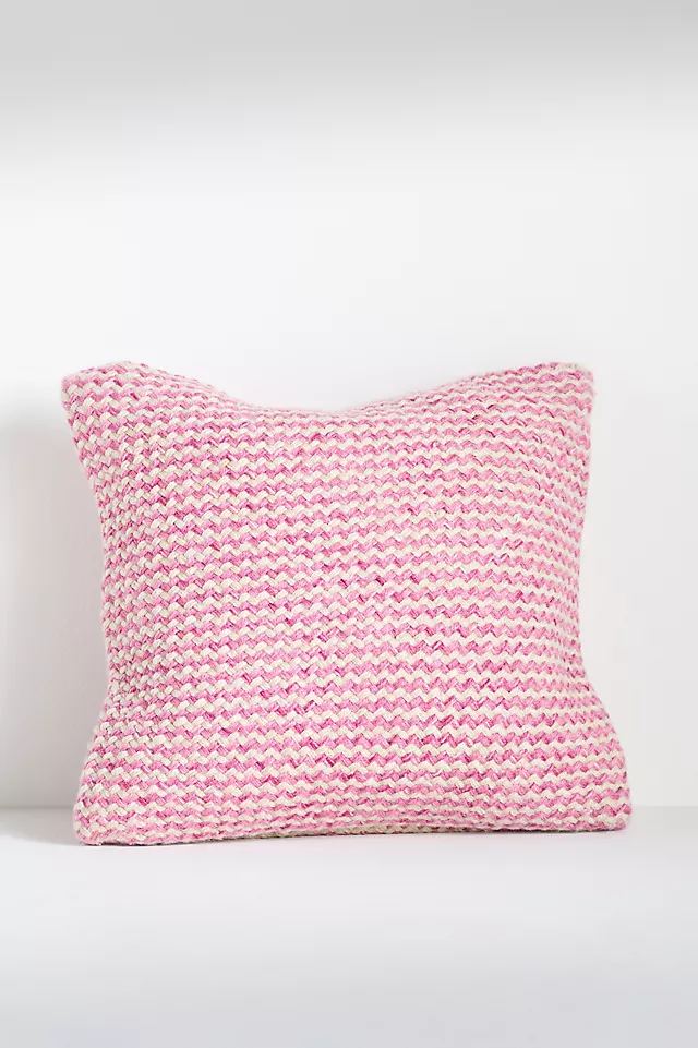 Chevron Indoor/Outdoor Woven Pillow