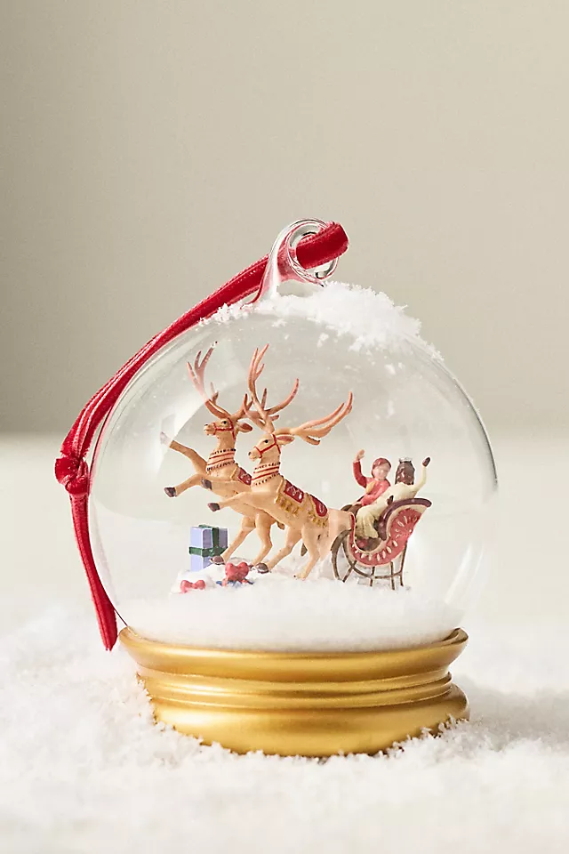 New York City Ballet Glass Snowglobe Ornament