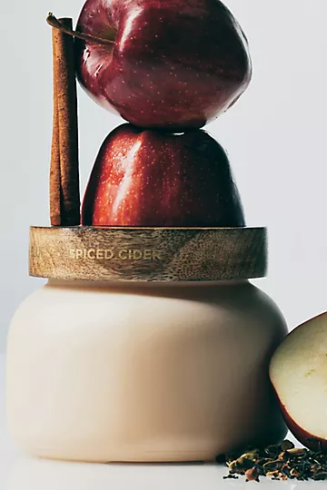 Capri Blue Spiced Cider Matte Glass Candle