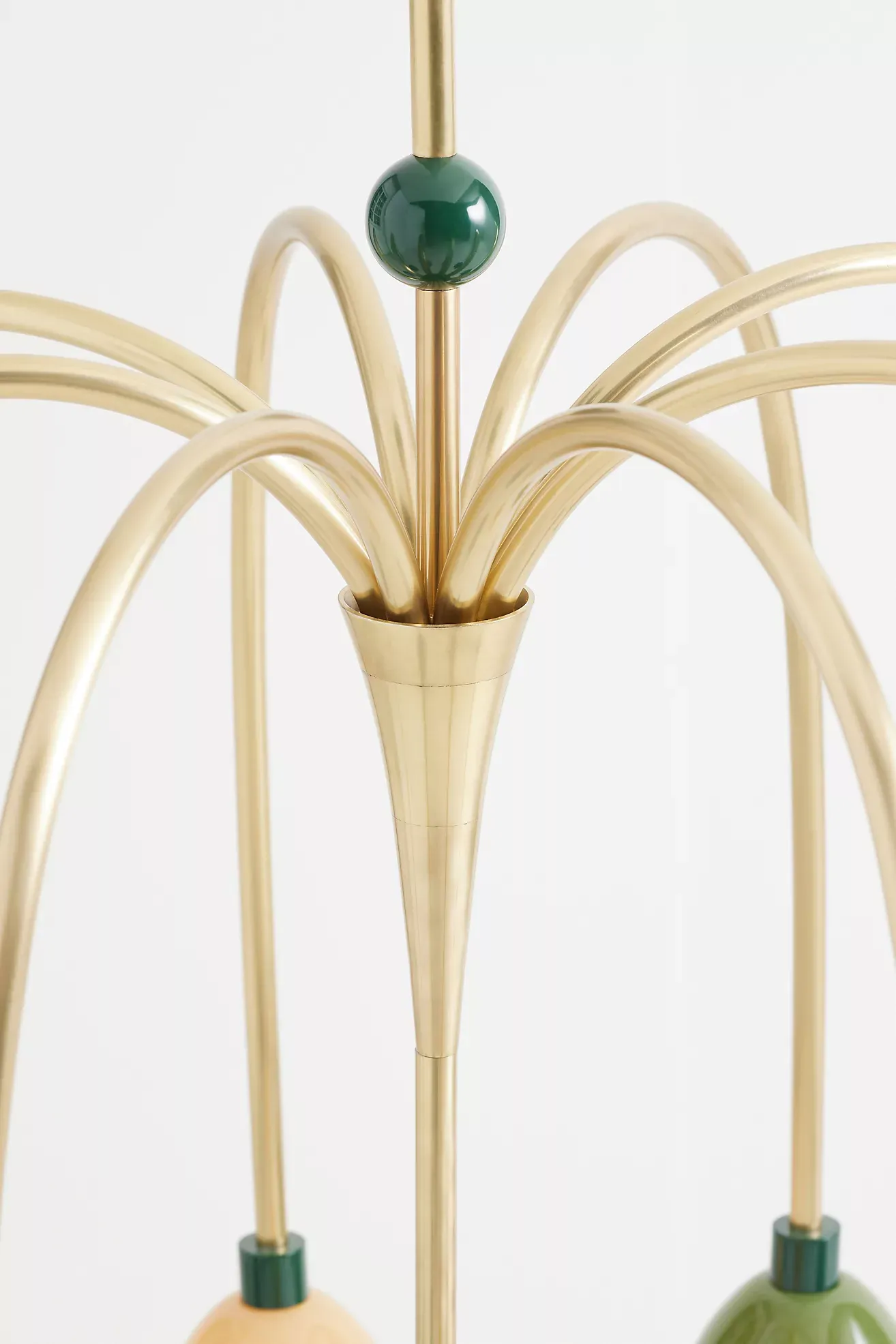 Merve Kahraman Floral Glass Chandelier