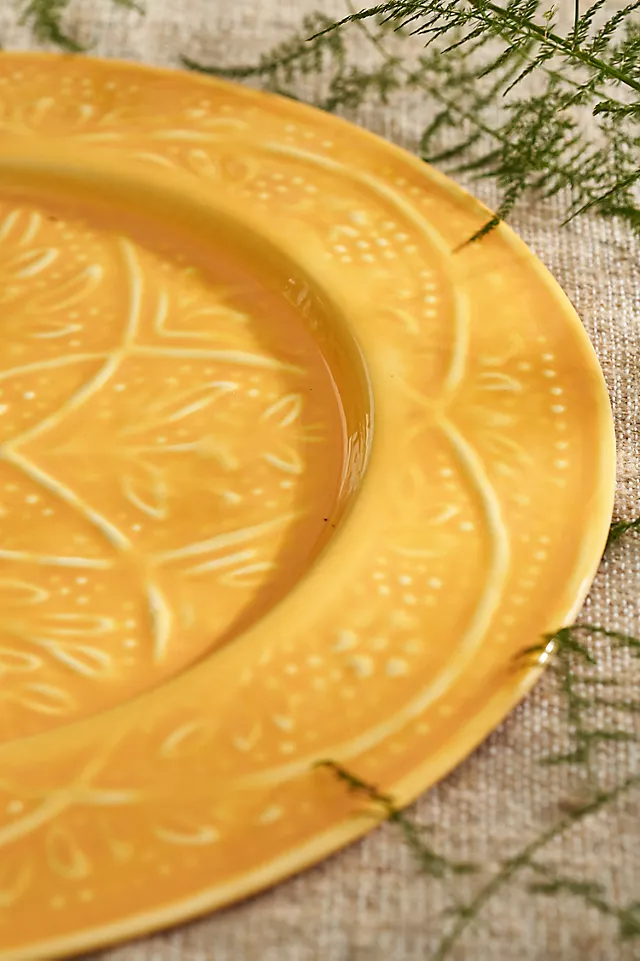 Patterned Enamel Charger