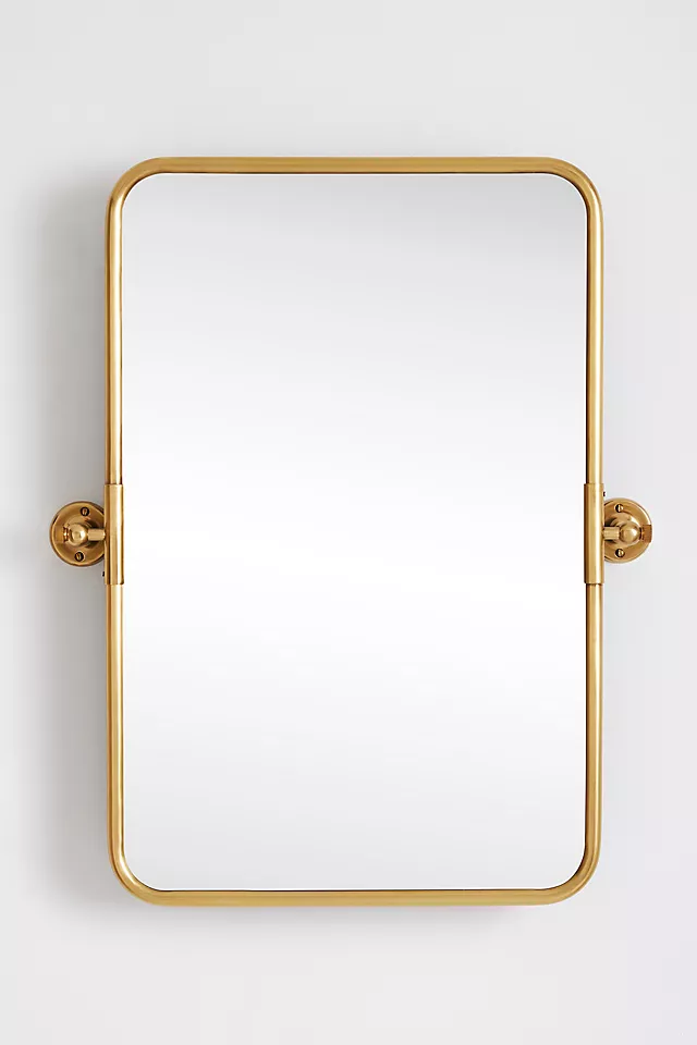 Burnish Brass Mirror