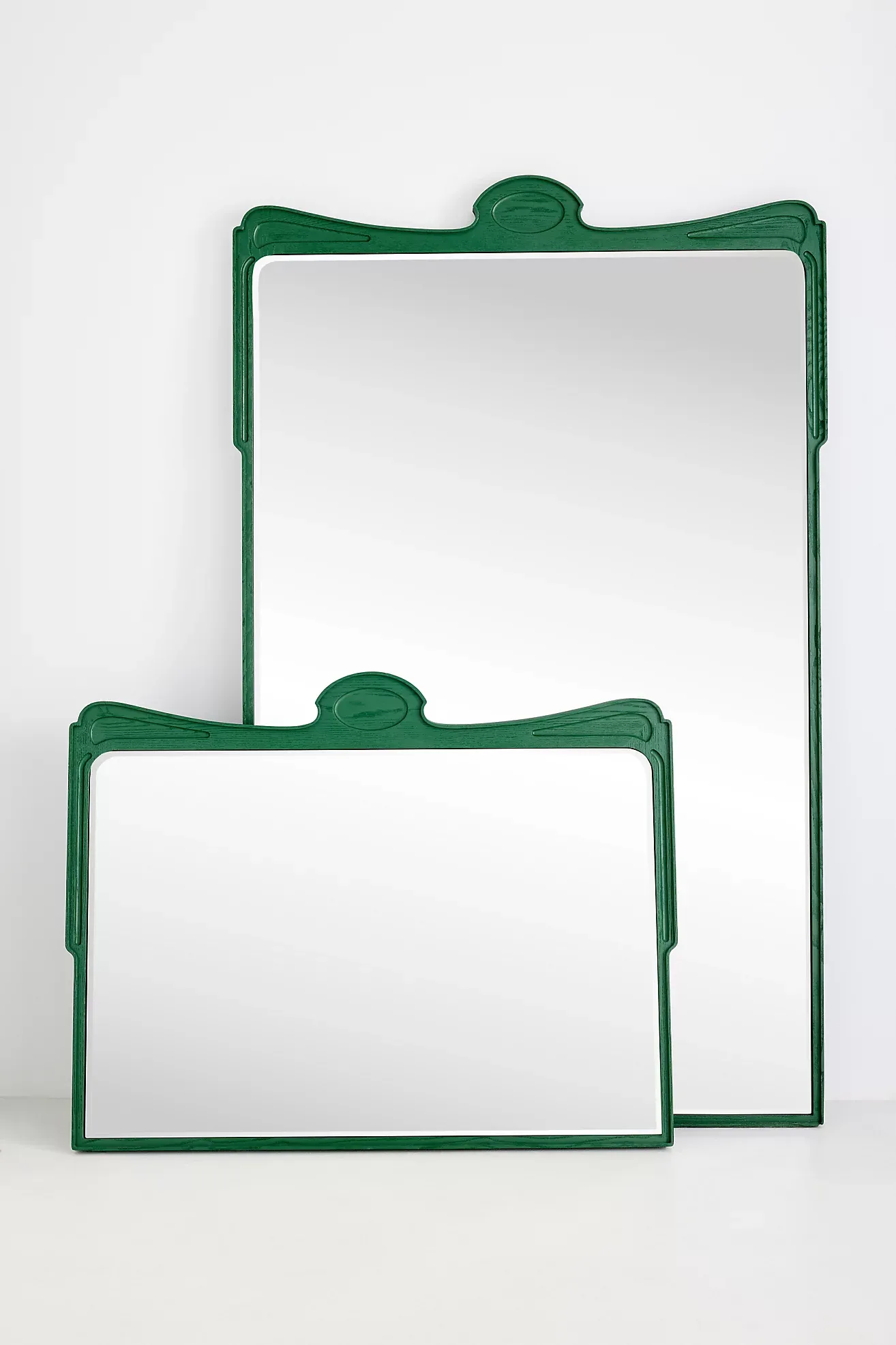 Victoria Wood Mantel Mirror