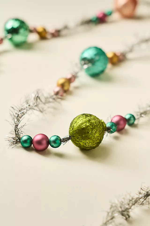 Vintage Tinsel Garland