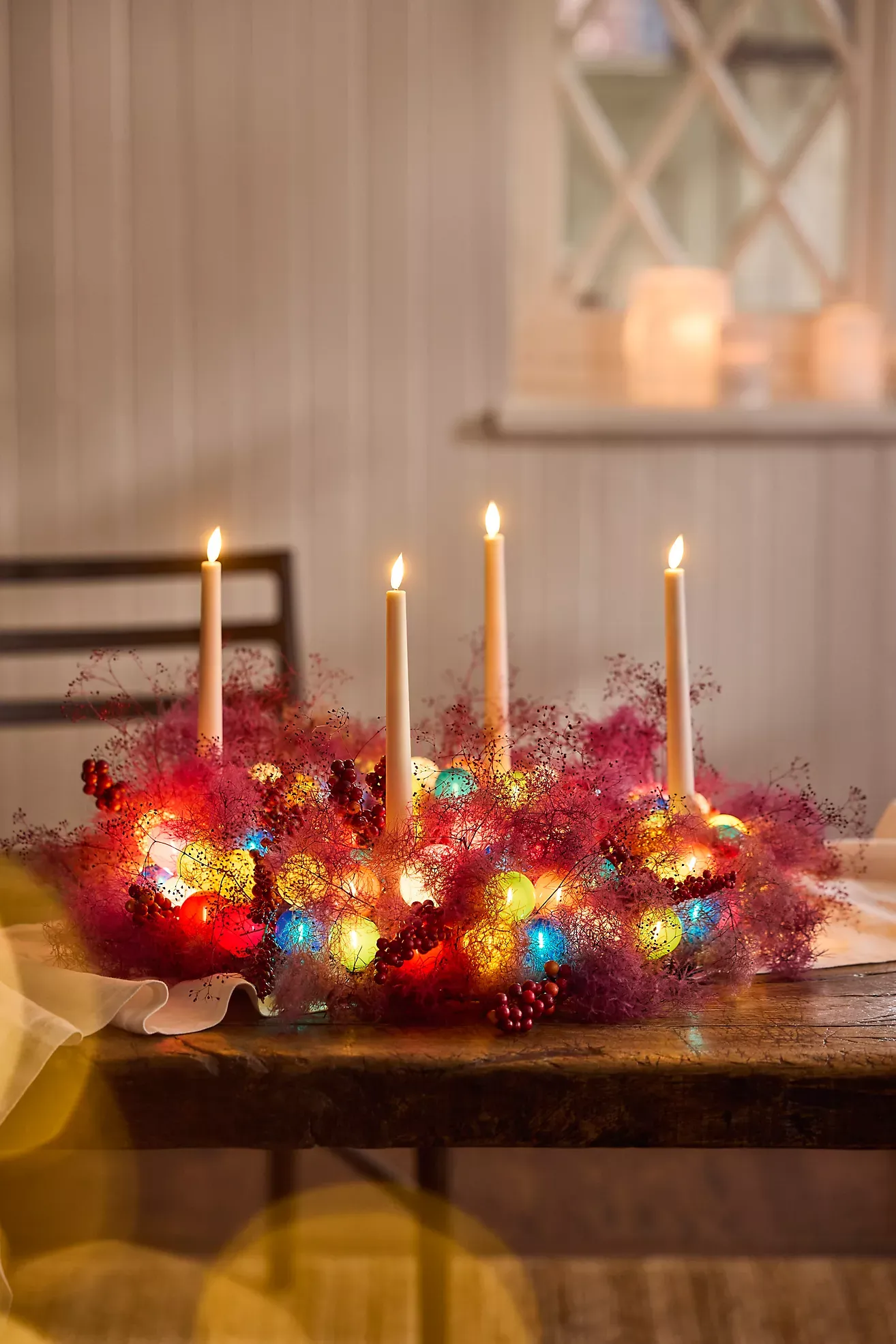 Stargazer Yesteryear Light Wreath