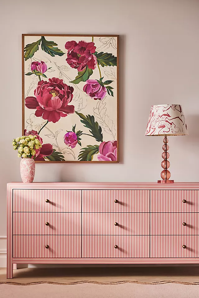 Hale Canvas Nine-Drawer Dresser