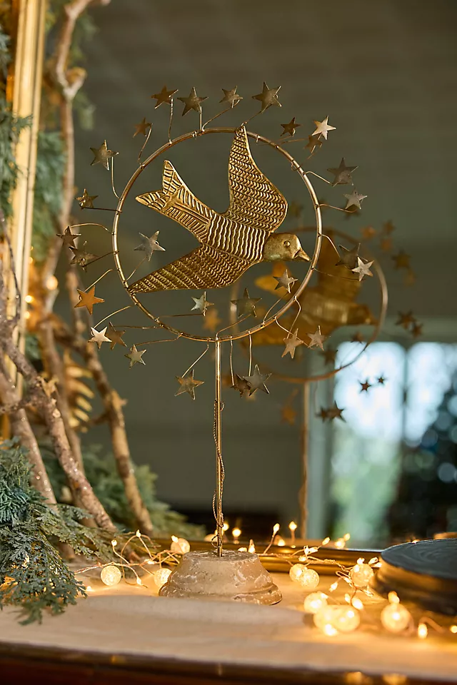 Starry Swallow Iron Tree Topper