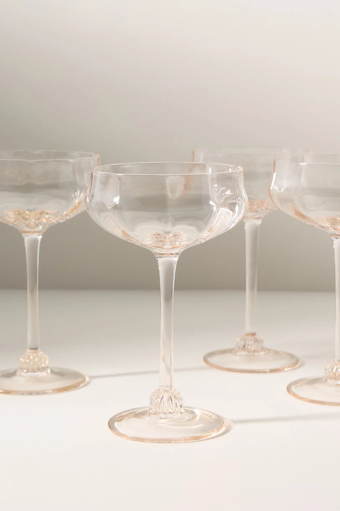 Cybelle Coupe Glasses, Set of 4