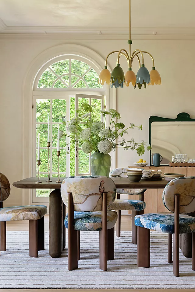 Imperia Rectangular Oak Wood Dining Table