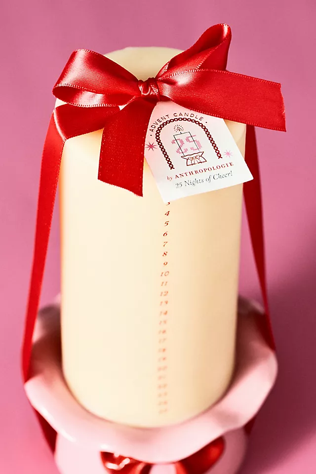 25 Nights of Cheer Advent Candle Set