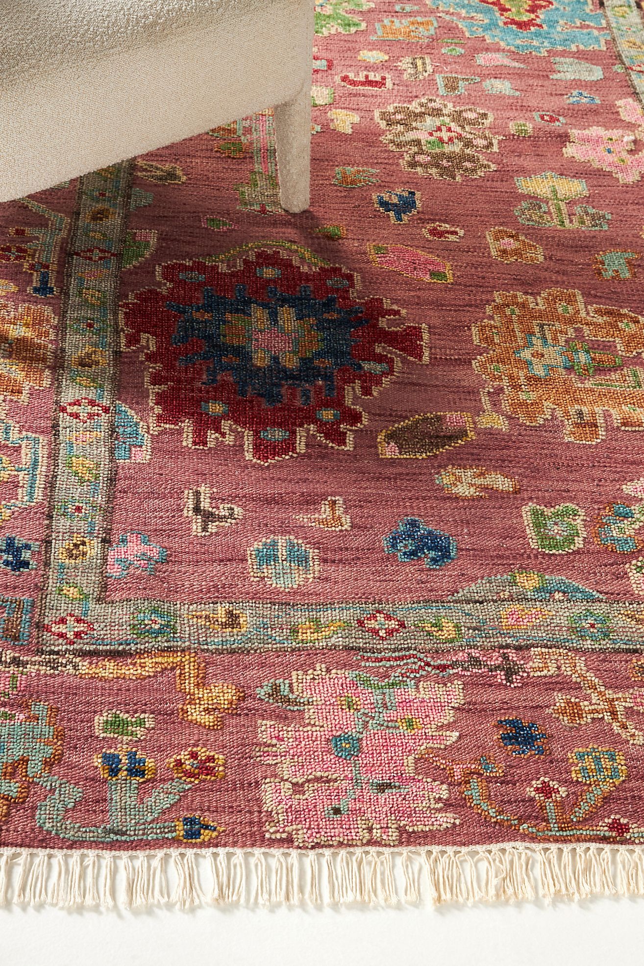 Perry Wool Hand-Knotted Persian-Inspired Rug