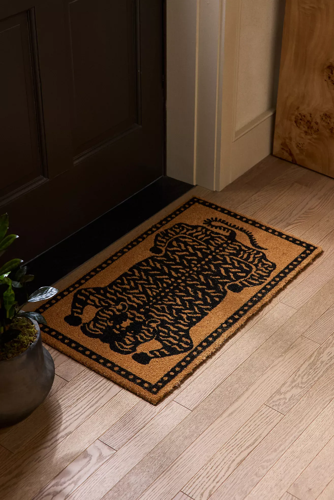 Tibetan Tiger Coir Printed Doormat