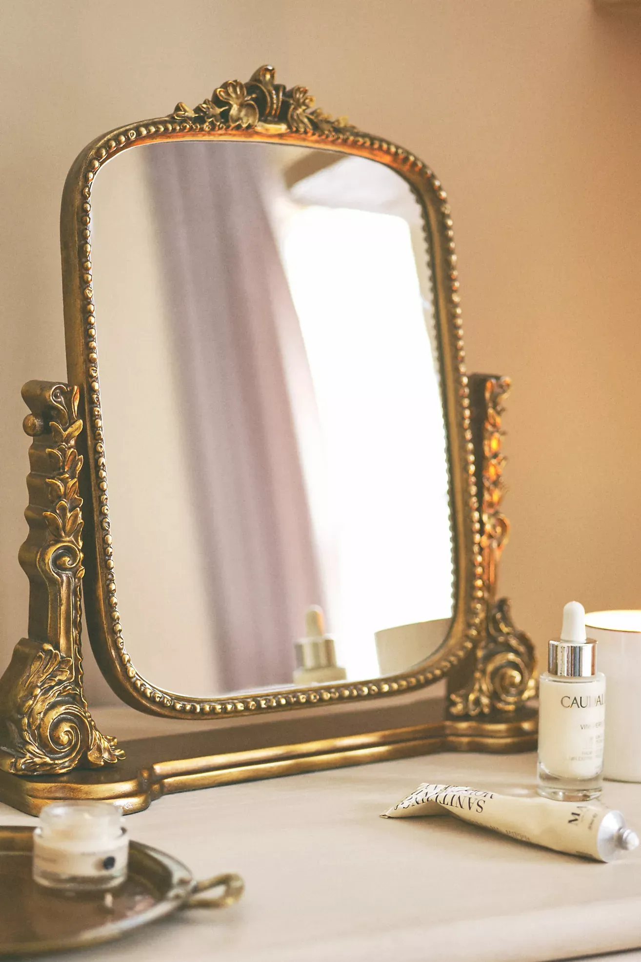 The Gleaming Primrose Vanity Mirror