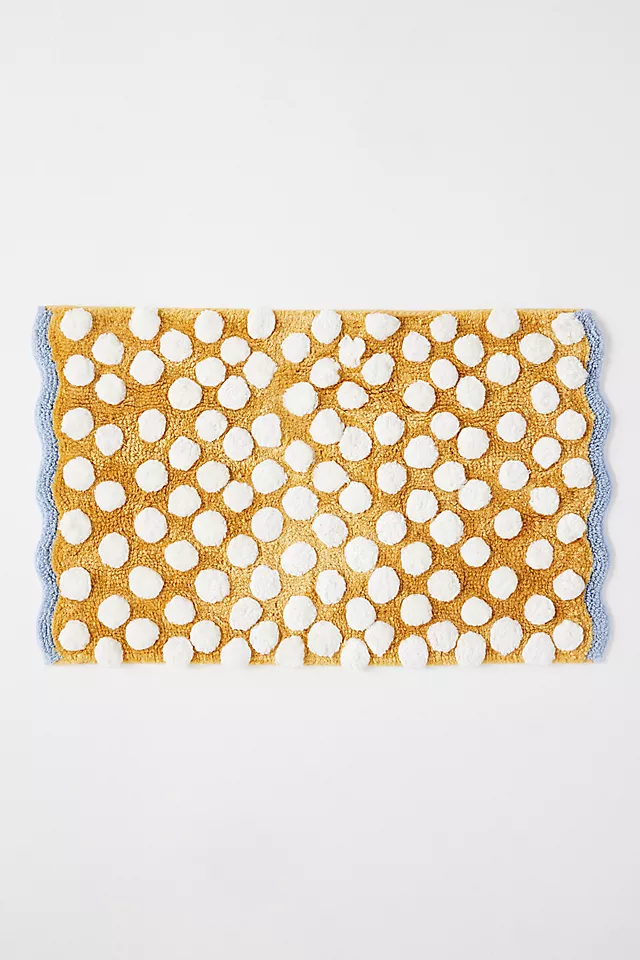 Maeve Polka Dot Tufted Bath Mat
