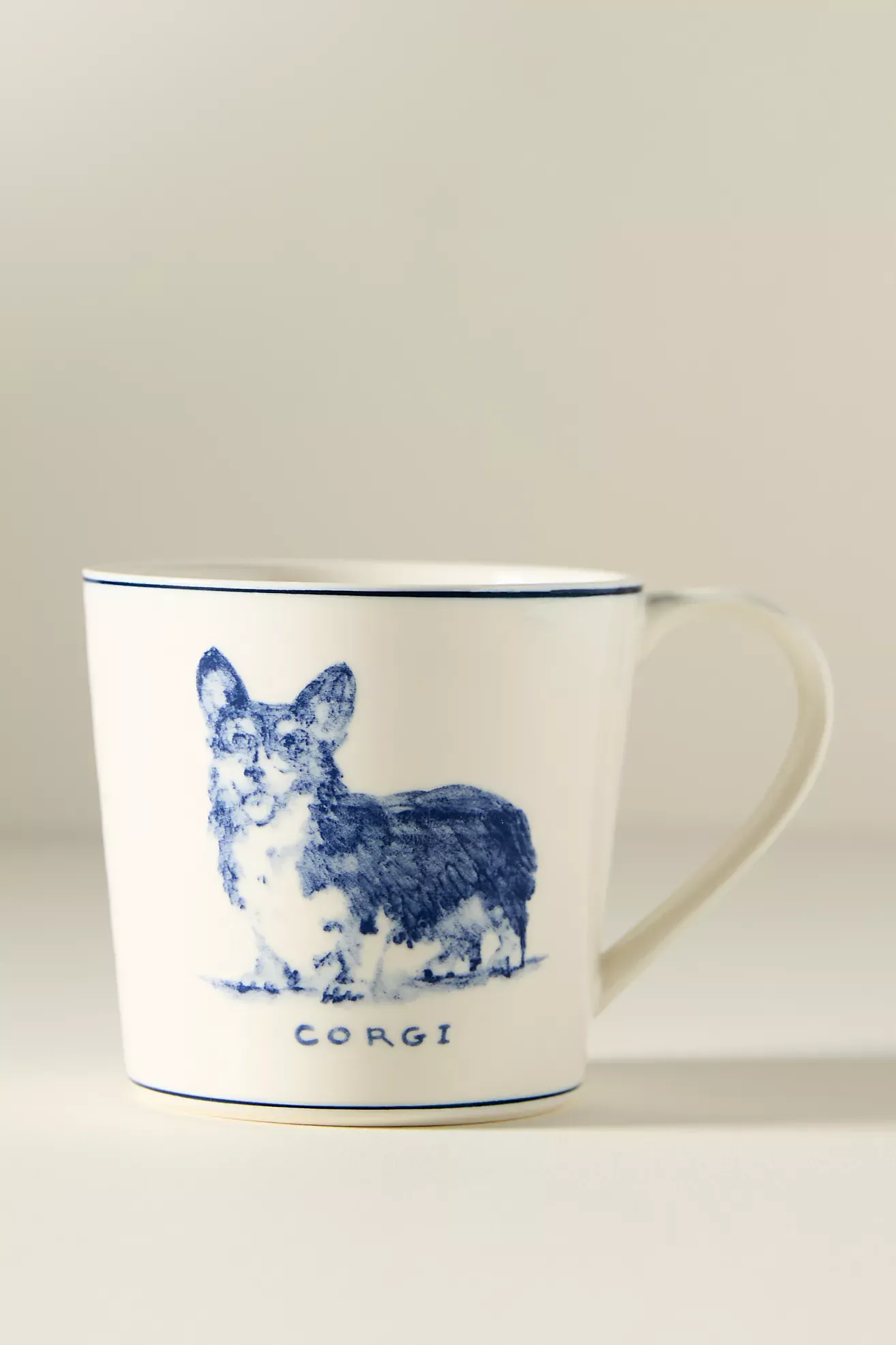 Molly Hatch Stoneware Dog Mug
