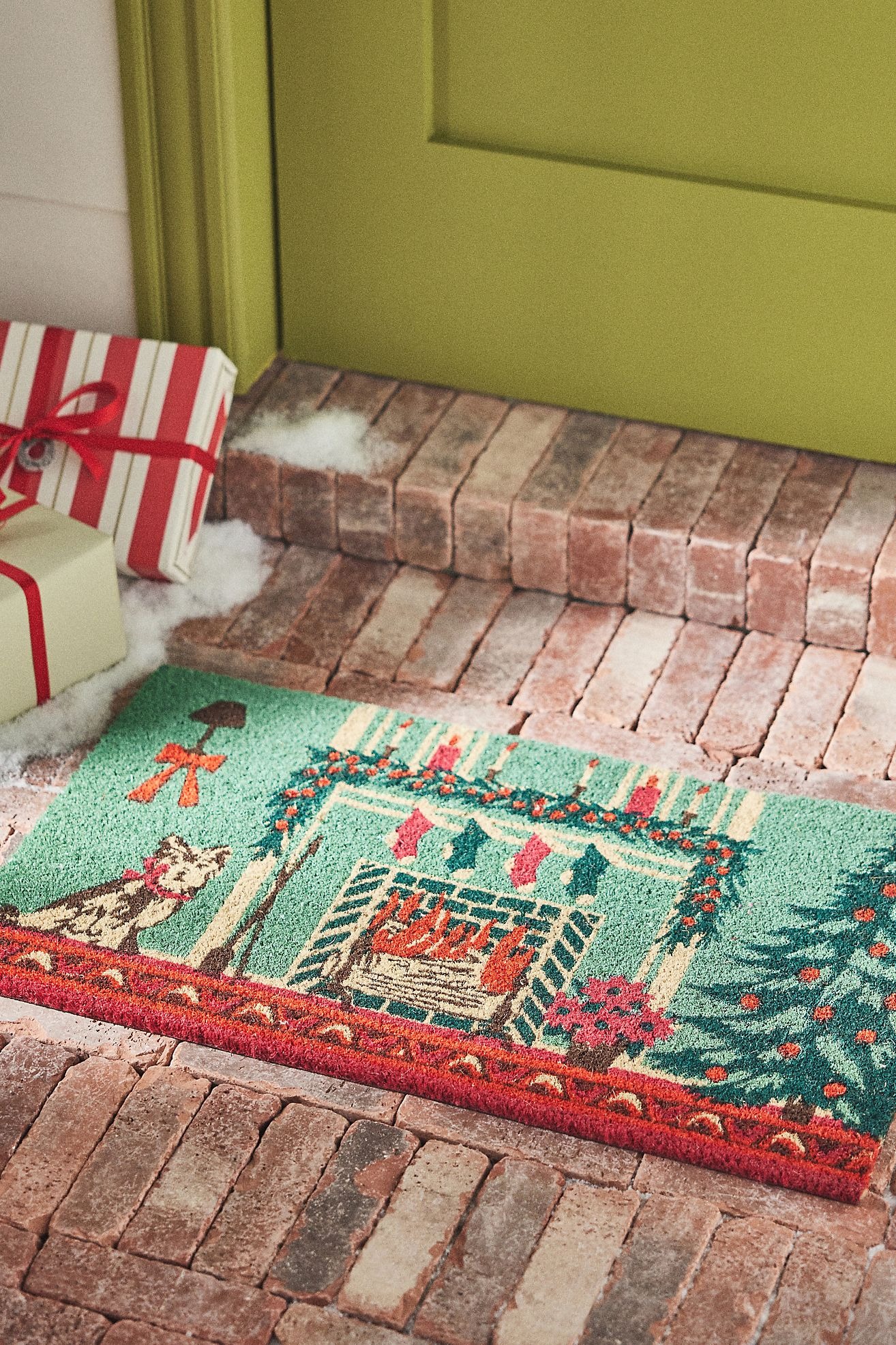 Hearth Coir Printed Dog Doormat