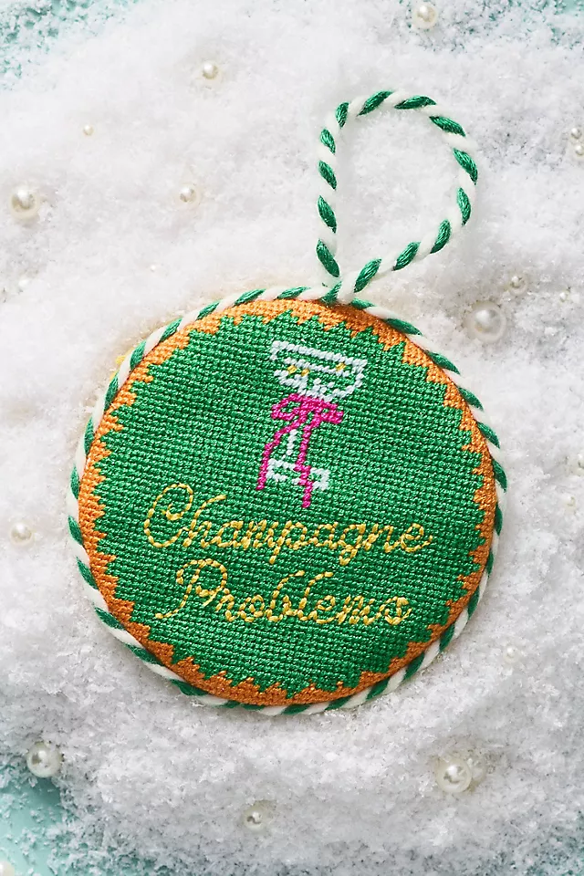 Furbish Studio Needlepoint Ornament