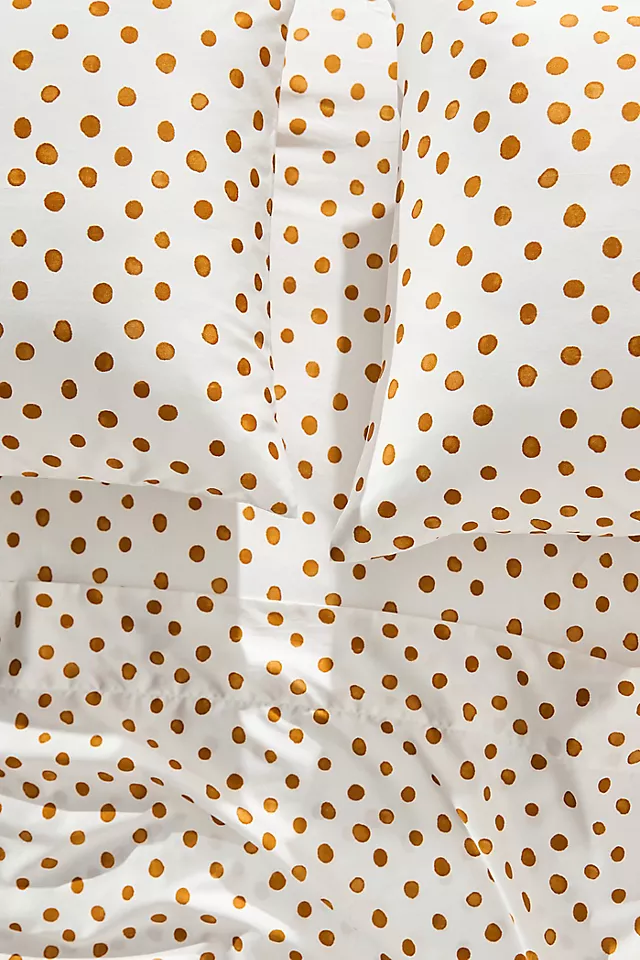 The Organic Cotton Sateen Printed Sheet Set by Maeve