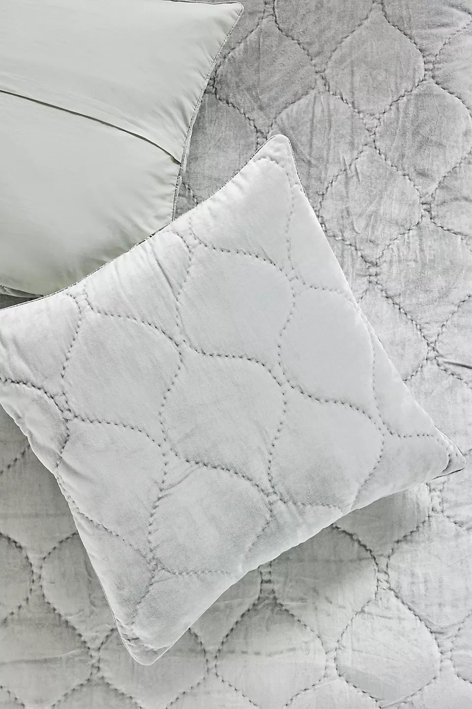 Claire Cotton Velvet Satin Euro Sham